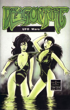 Dragonfire UFO Wars #4 cover