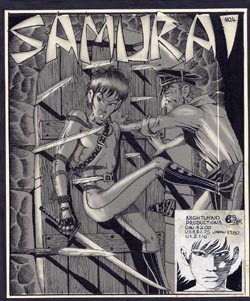 Samurai #4 cover