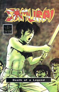 Samurai: Death of a Legend #3 cover