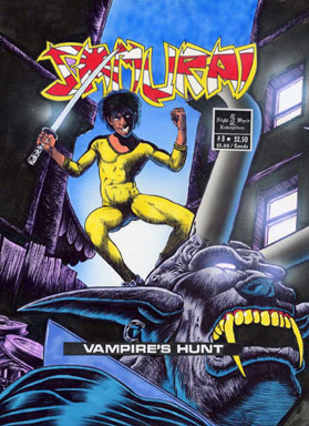 Samurai: Vampire's Hunt #3 cover