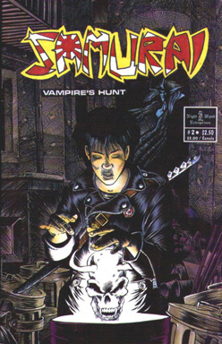 Samurai: Vampire's Hunt #2 cover